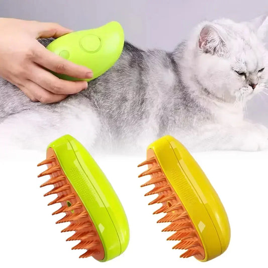 Steamy Cat Grooming Companion
